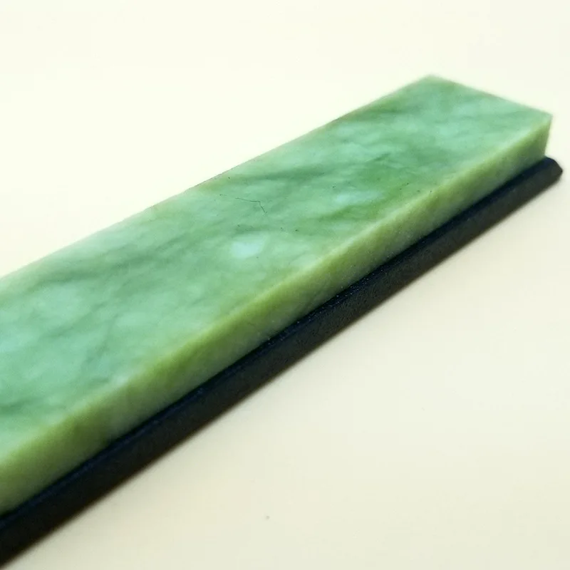 10000 Grit Natural Green Agate Sharpening Stone Whetstone Fine Grinder Polishing Shaved Bar Kitchen Knife Sharpener Tool