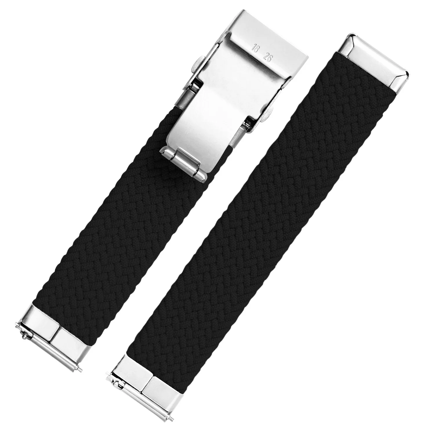 Hearkent Sport Wristband 18mm New Fashion Nylon Strap Watch Band Women's Universal Smart Watch Ladies Wristband