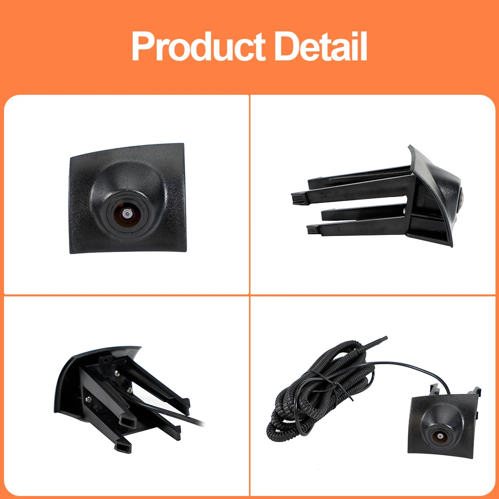 TEENRAM لسيارات BMW 2015/2016 X5 AHD 1080P 150 °   OEM سيارة مركبة كاميرا الرؤية الأمامية للرؤية الليلية نظام مراقبة وقوف السيارات مقاوم للماء #3