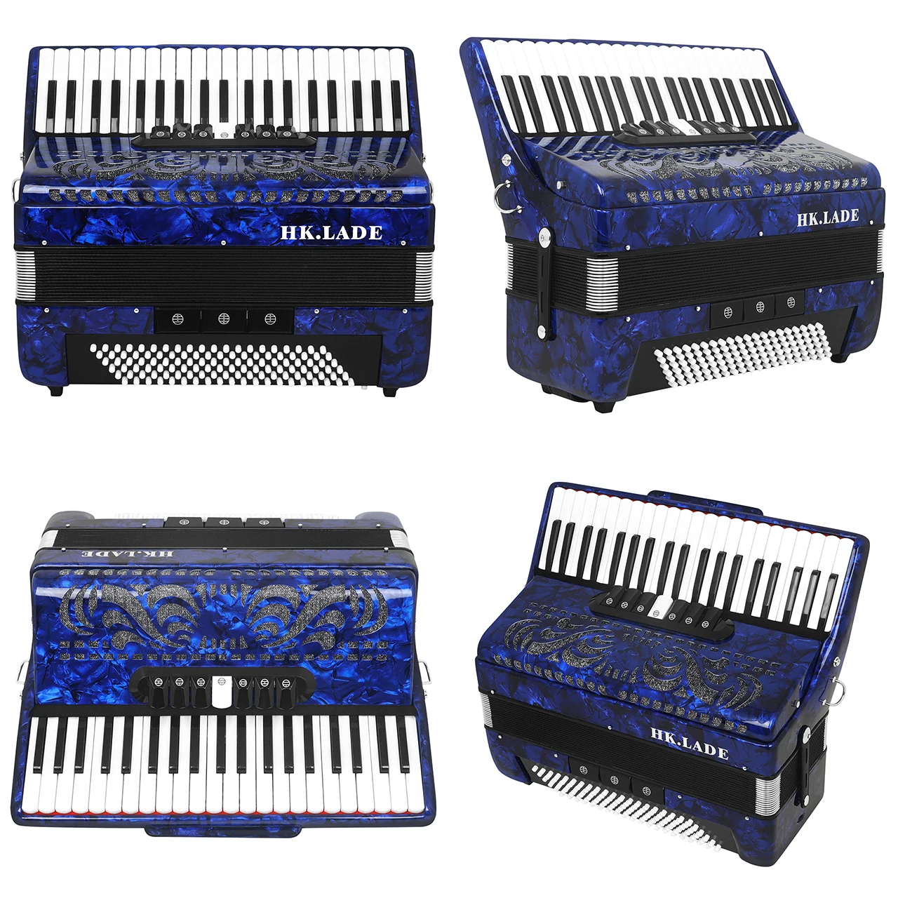 Wholesale Manufacturer Direct Sales 41 Key 120 Bass 7 Keyboard Voice Changing Professional Accordion
