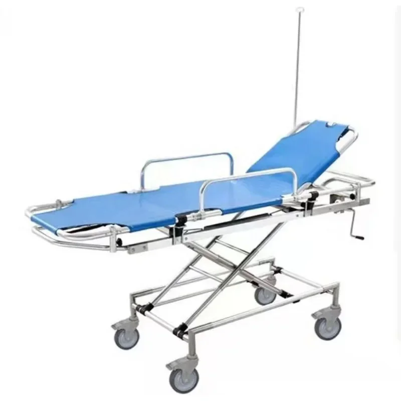 Medical Aluminum Alloy Folding Hospital Emergency Ambulance Patient Stretcher