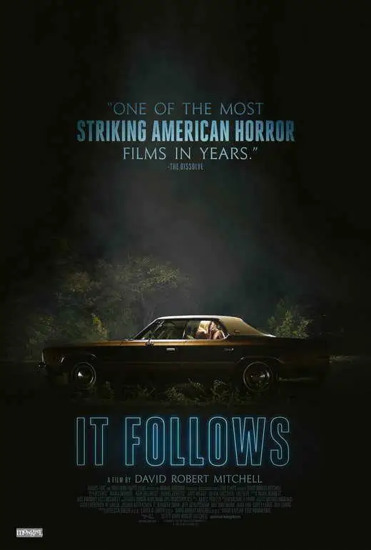 It Follows Movie Art Picture Print Silk Poster, Home Wall Decor