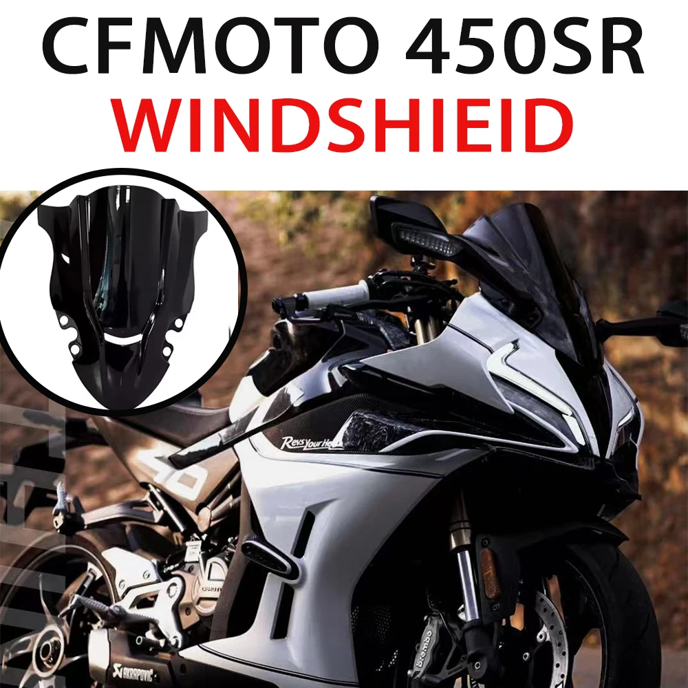 

For CFMOTO 450SR cf 450sr 450SR 2022 ~ 2025 Sports Motorcycle Windscreen Windshield Modification
