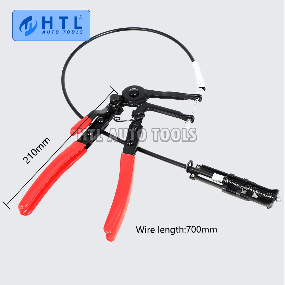 Giętkie szczypce zaciskowe elastyczny kabel typu obrotowe zaciski do usuwania narzędzi do chłodnicy samochodowej