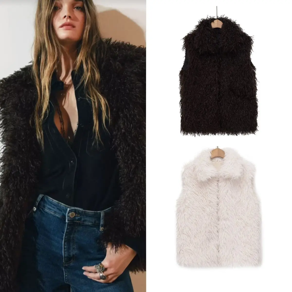 

Vests Waistcoats Thick Womens Waistcoat Buttons Spring Patchwork Cropped Preppy Youthful Minimalist Gentle Cleanfit Softy Trendy