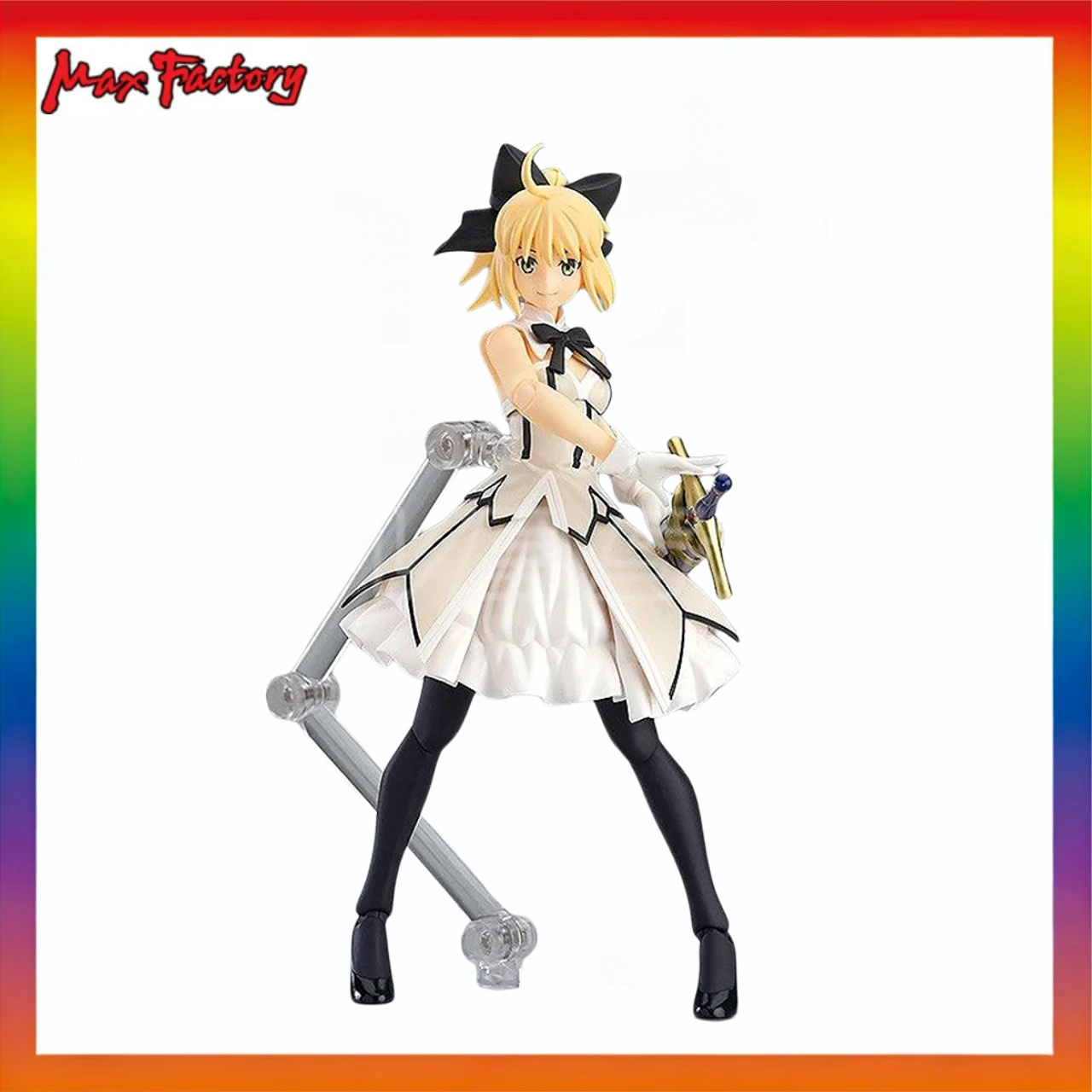 

Оригинальный Max Factory Figma # EX-38 Fate Grand Order Saber Lily Фигурка Модель игрушки