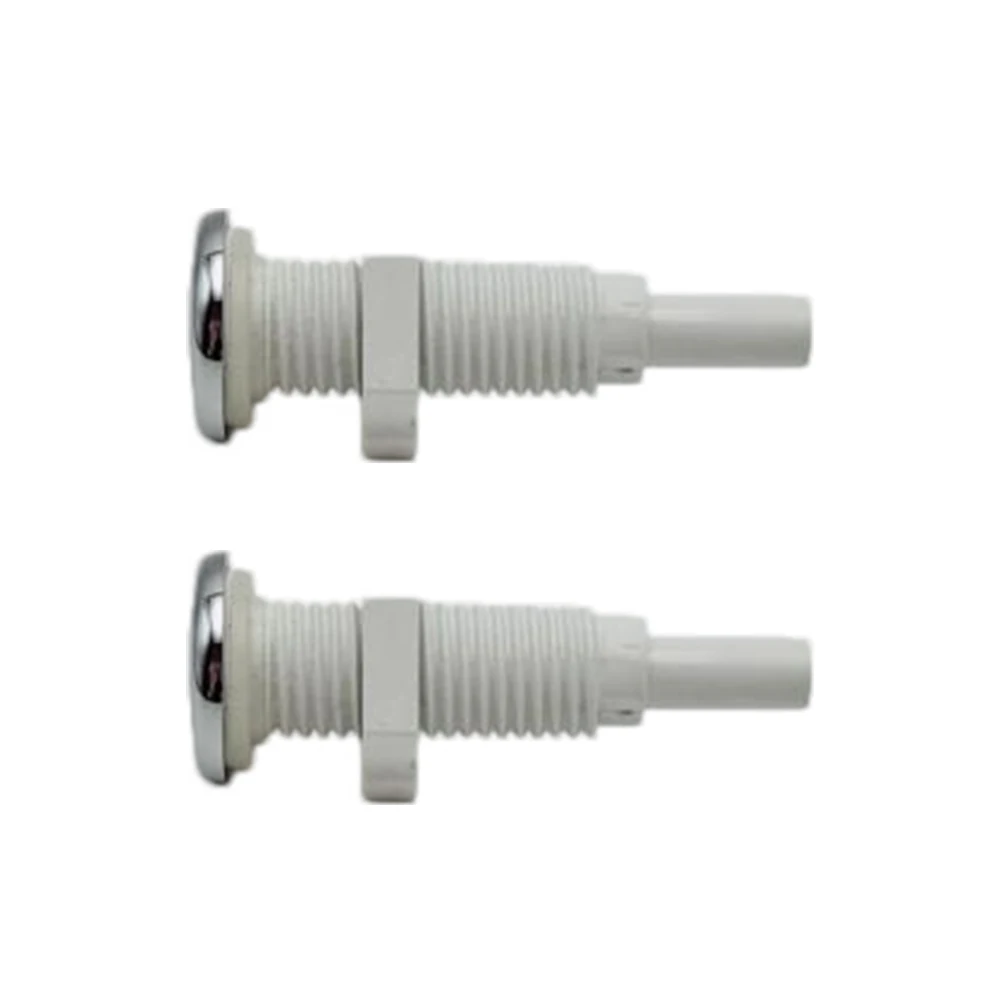 Straight Bathtub Nozzle PVC Hot Water Bath Bubble Nozzle, Cover Bubble Cap Massage Bathtub Tub Jet Nozzle