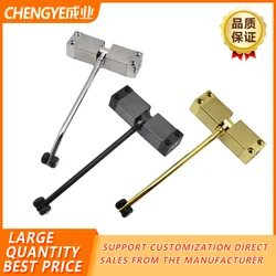 Automatic door closing, rebound, hinge buffering, closed hinge, silent automatic door closing