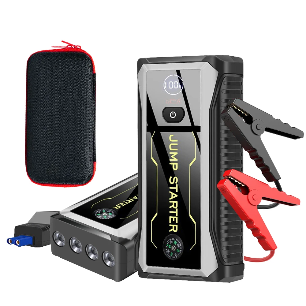 Car Battery Starter 28000mAh Portable Charger Auto Jump Starter 12V Petrol Diesel Car Emergency Booster Start Power Supply