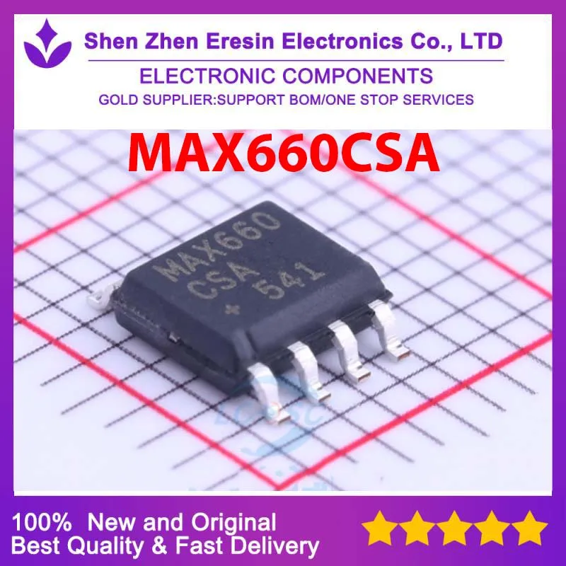 شحن مجاني 5 قطعة/الوحدة MAX660CSA SOP8 جديدة ومبتكرة