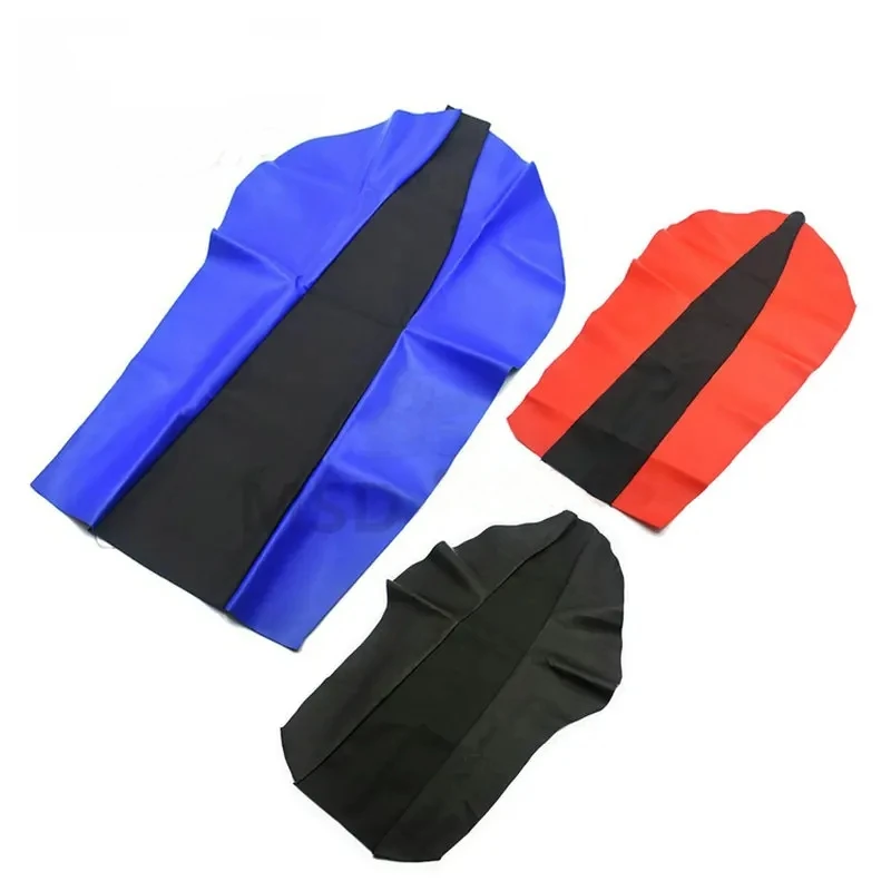 Dirt motorcycle Red PU Leather Seat Cushion water proof seat cover For Honda XR250 XR400 CRM250 CRF250 AX-1 250 CRF CRM XR