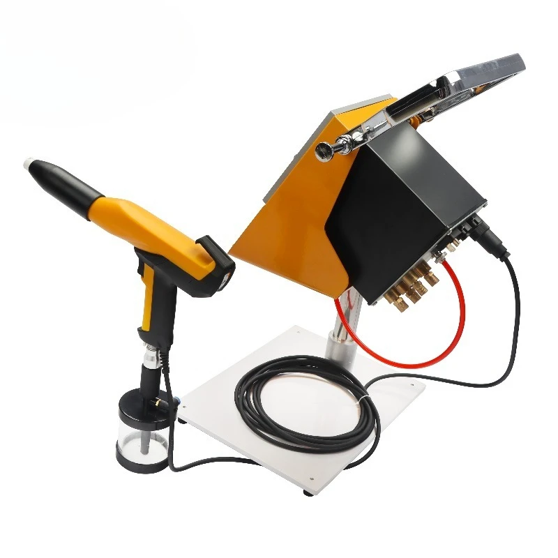 

Mini Powder Coating Machine 300-400g/min Shooting Powder Coating Steel Motor Metal Powder Coating Machine