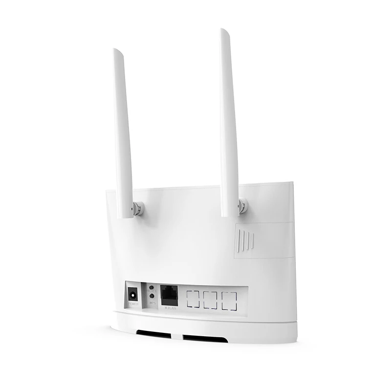 Modem wireless router WiFi 4G con porta LAN 4 antenne Punto di accesso CPE 300M Hotspot mobile Gateway portatile con slot per scheda SIM