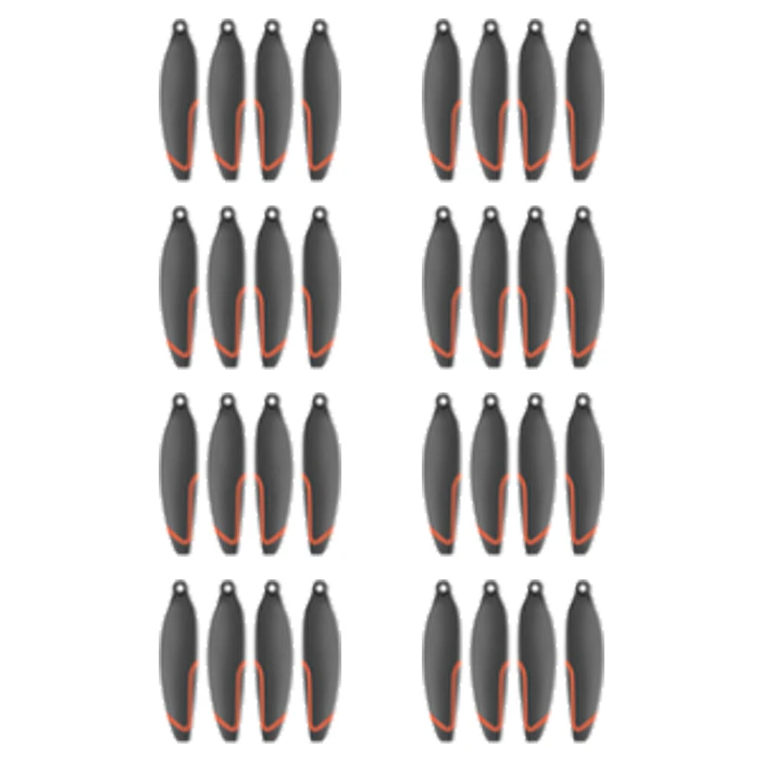 S1S Mini Drone เดิม LS-S1S S1S ใบพัดหลักใบมีดปีกใบพัด CW CCW พัดลมอะไหล่อุปกรณ์เสริม8ชิ้น/เซ็ต