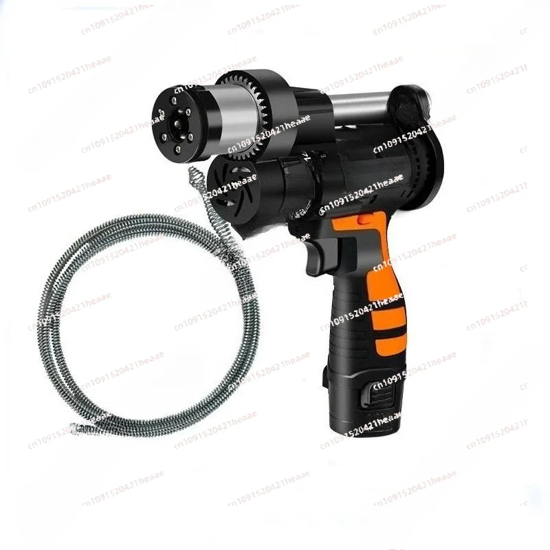 

Suitable for Home Electric Spring Type Pipe Dredge Machine Sewer Toilet Blockage Dredging Artifact Drain Clogging Cleaning Tool