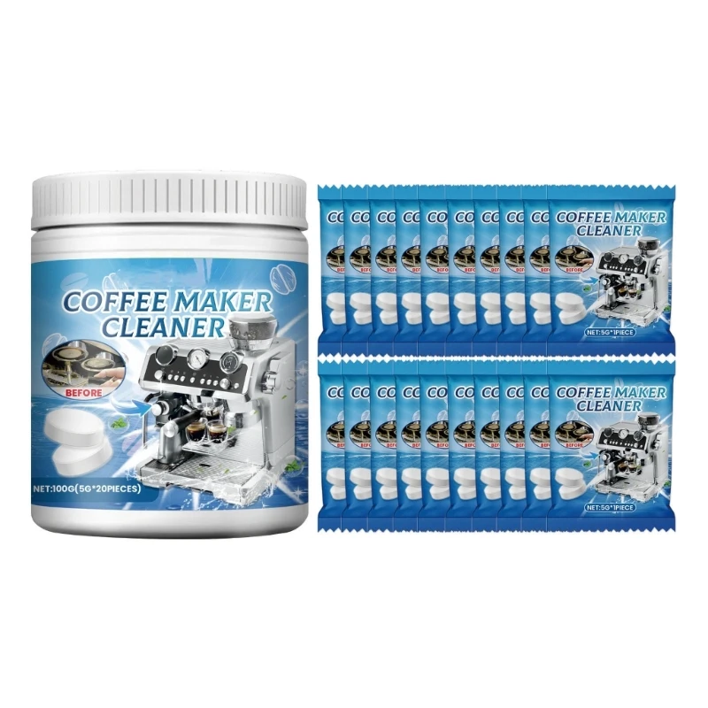 Coffee Machine Cleanings Tablets Remove Deposit and Descaling Agent for Coffee Machine