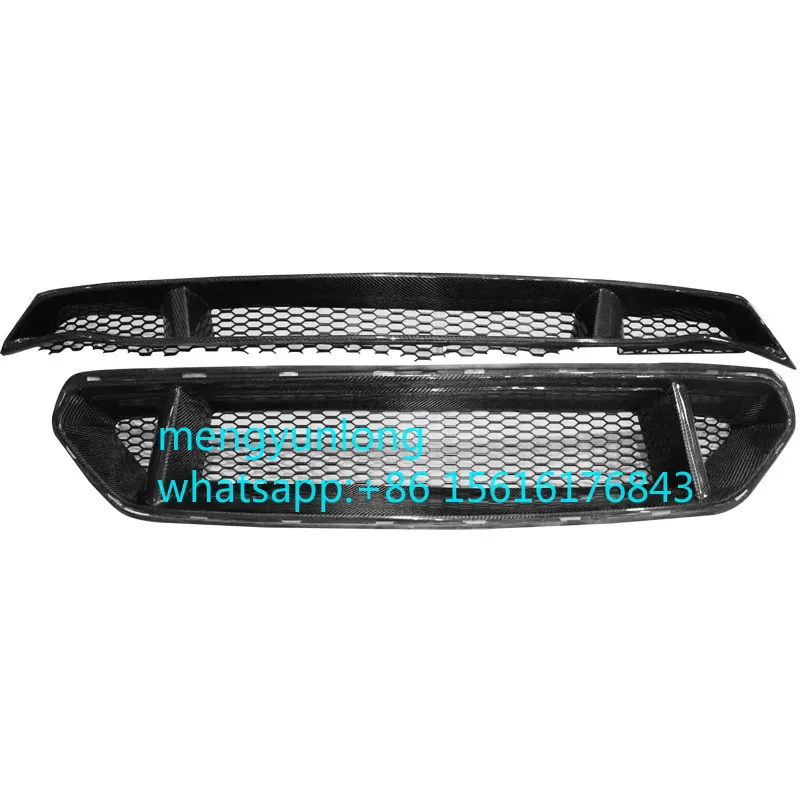 

Mustard Carbon Fiber GT Grille for Ford Upper and Lower Middle Mesh Modified Exterior Car Accessories Interior Decoration