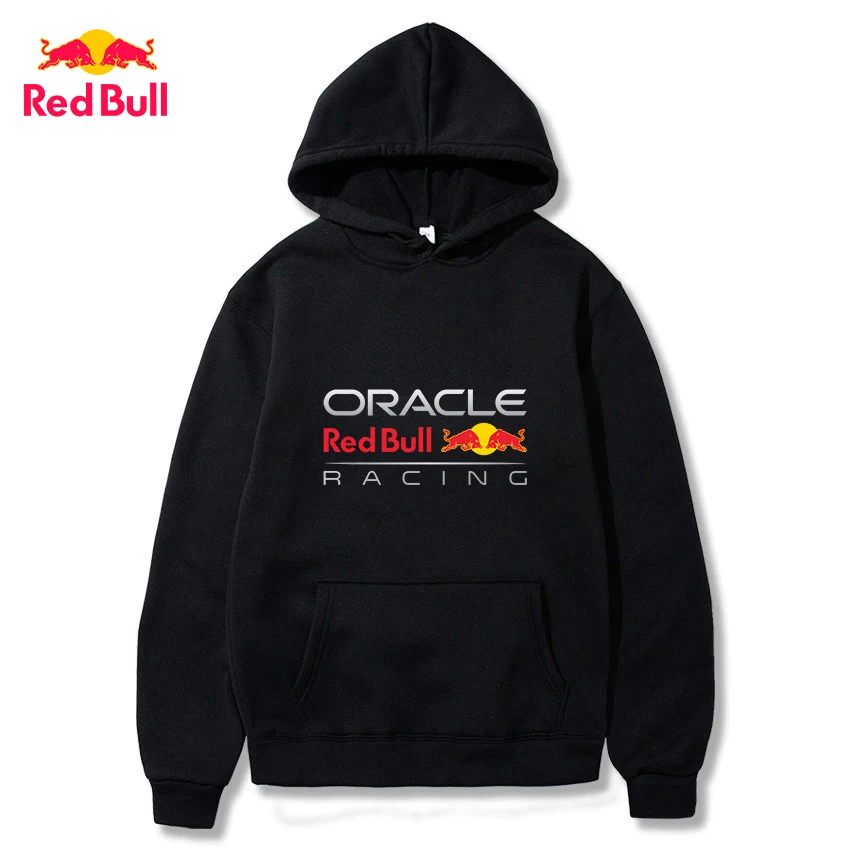Casaco com capuz da Red Bull Racing 2026, para homens e mulheres, ideal para treinos e para o dia a dia, com um design moderno e confortável.