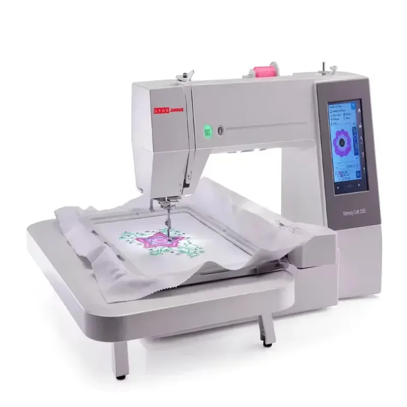 Offer On Janome Memory Craft 550e Embroidery Machine Complete Accessories Bonus Kit for Sale