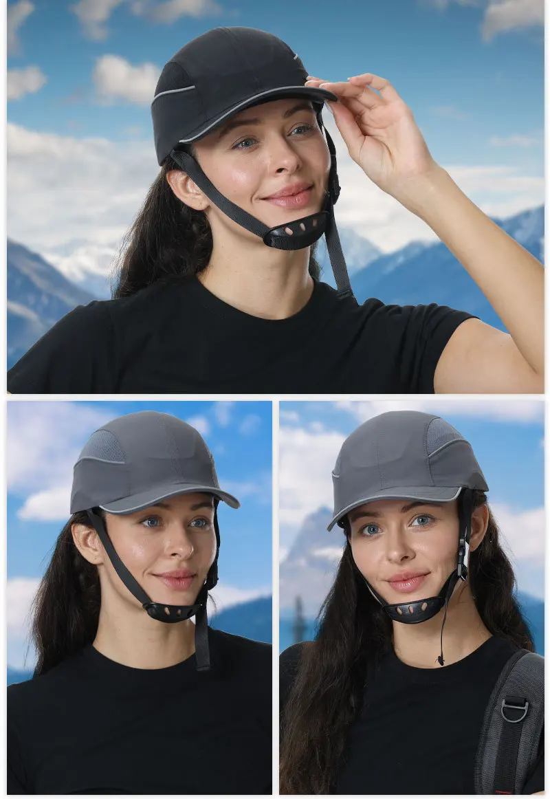 Picture 6: Security Protection Factory Safety Bump Caps Impact Inner Breathable Light Weight Work Head Protection Construction Helmet
