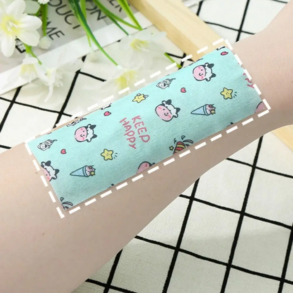 2pcs/pack Printed Summer Cool Paste Hydrogel Cartoon Ice Paste Random Printing Style Cute Heat Prevention Stickers