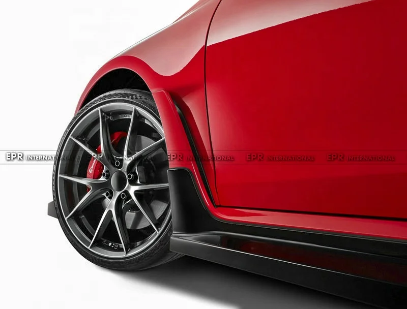 Side Skirt for  TYPE R MK6 FL5 & fit for  11TH GEN FL1 MU Type real custom carbon fiber