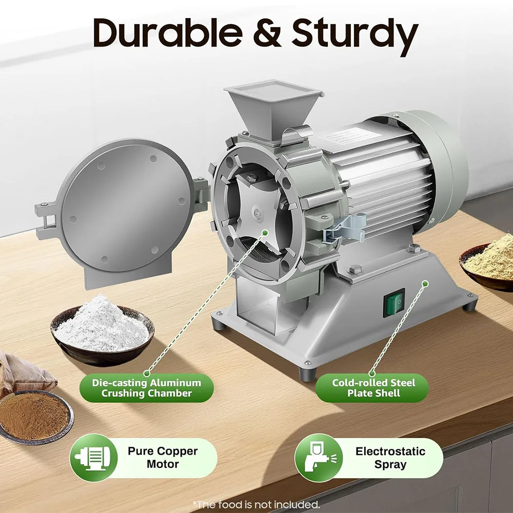 laboratory instrument grinder micro plant grinding machine mini mill plant machine herbal grain grinder soil pulverizer