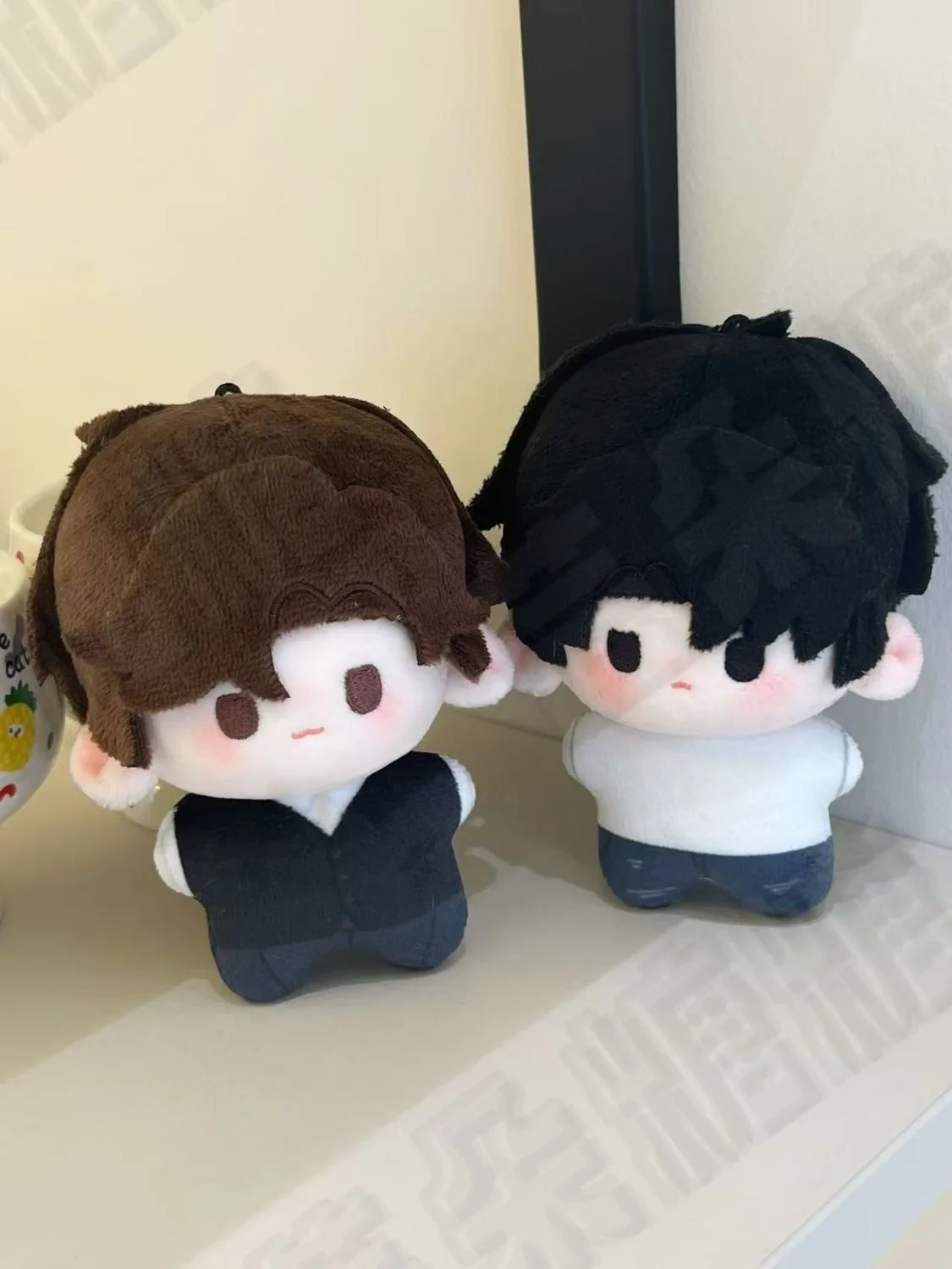 

2026 New Anime Needle Duel Surrounding Fan Gu Qing, Pei Yuanyang Cosplay Attribute 10cm Printed Cotton Doll Doll