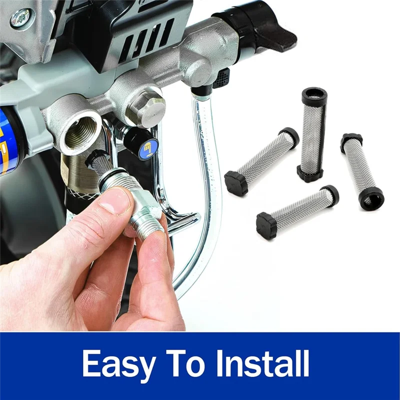 ABJY-4 ชิ้น 288747 ตัวกรองเครื่องพ่นสี, ตัวกรอง 8 ชิ้นสำหรับ Prox7, Prox9, Prox17, Prox19, Prox21, XR5, XR7, XR9