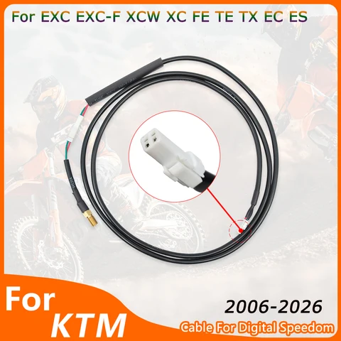 Кабель датчика скорости OTOM для цифрового спидометра KTM HUSQVARNA HUSABERG EXC EXCF XCW XCFW FE TE FR TX GASGAS EC ECF ES EW