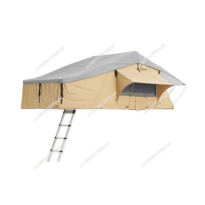 Oxford Cloth Soft Car Tent Quick Setup Waterproof Windproof Shelter Outdoor Self-driving Camping Travel Accessory