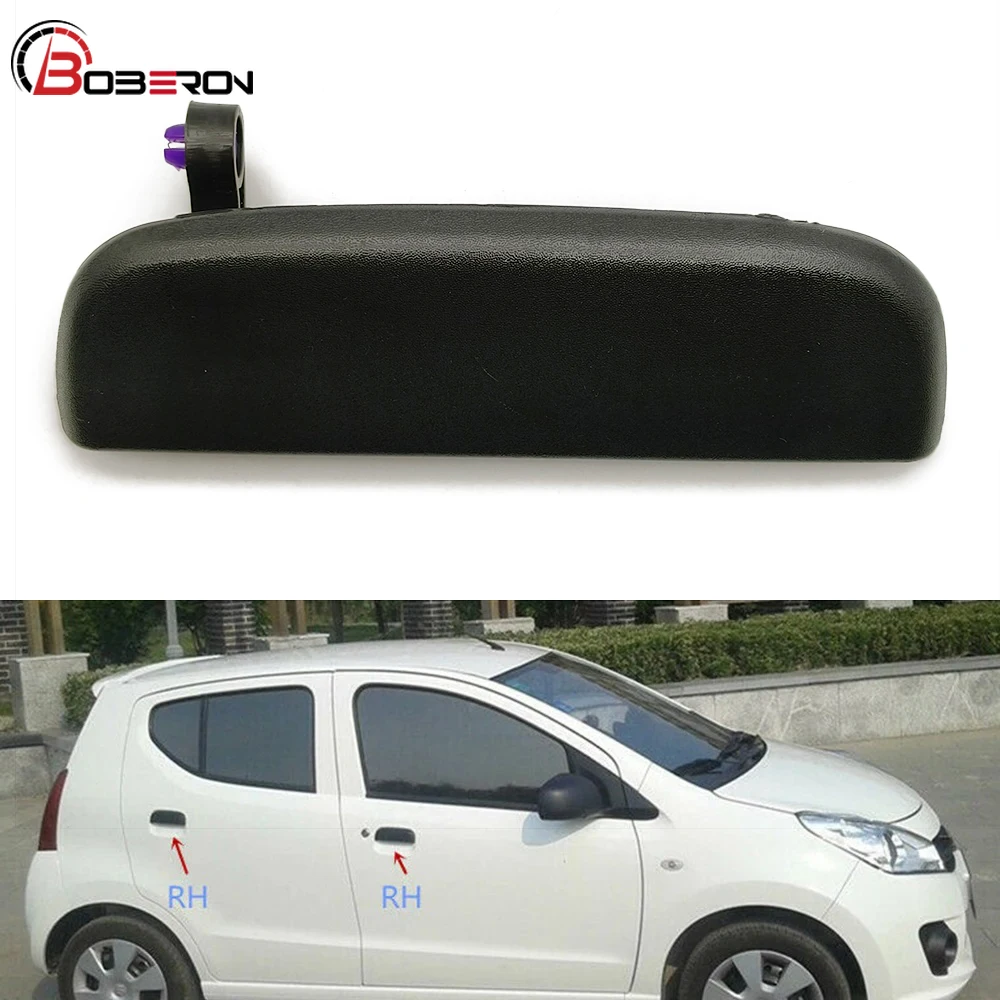 

1 шт., правая боковая внешняя ручка двери, передняя и задняя внешняя ручка двери автомобиля для Suzuki Alto 2009-2016