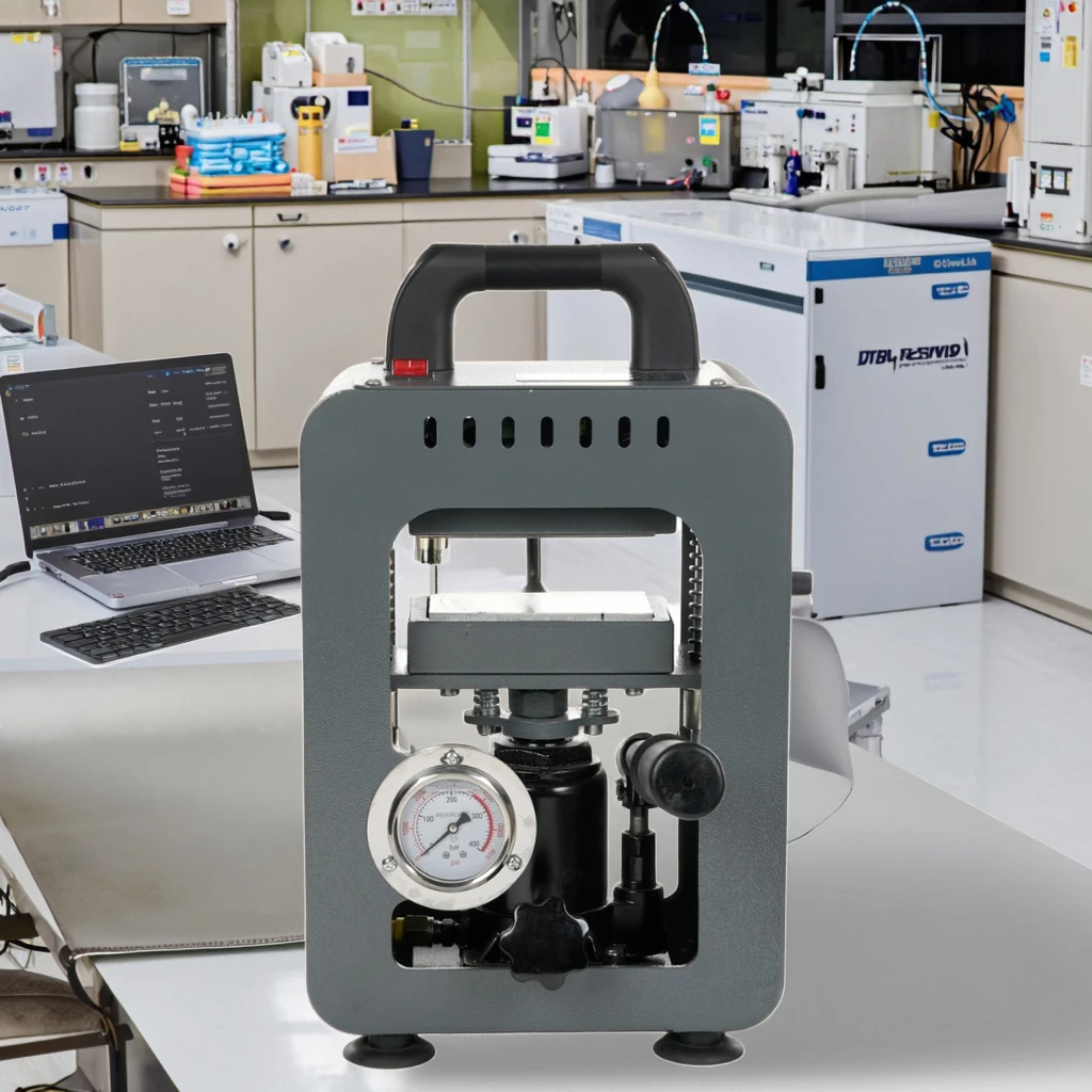 

Hydraulic Jack 10 Tons Pressure Oil Extractor Dual Heating Platen Heat Press Machine