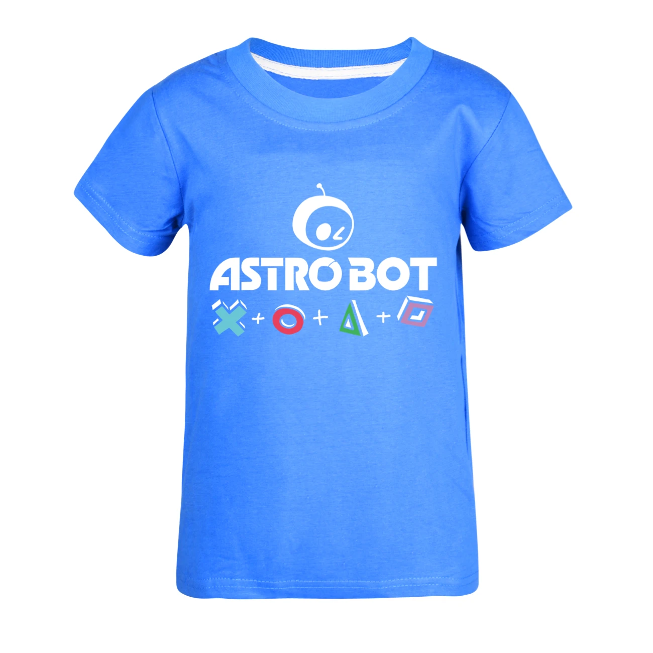 Camisetas Astro Bot T 셔츠 어린이 공포 게임 Astrobot T-셔츠 유아 소녀 반팔 탑 소년 만화 의류 아동 셔츠