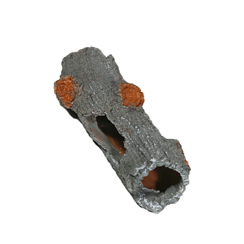 

Small Size Resin Hollow Tree Trunk Aquarium Decoration Landscape Ornament Shrimp Shelter Fish Tank Tree Trunk Shrimps Shelter