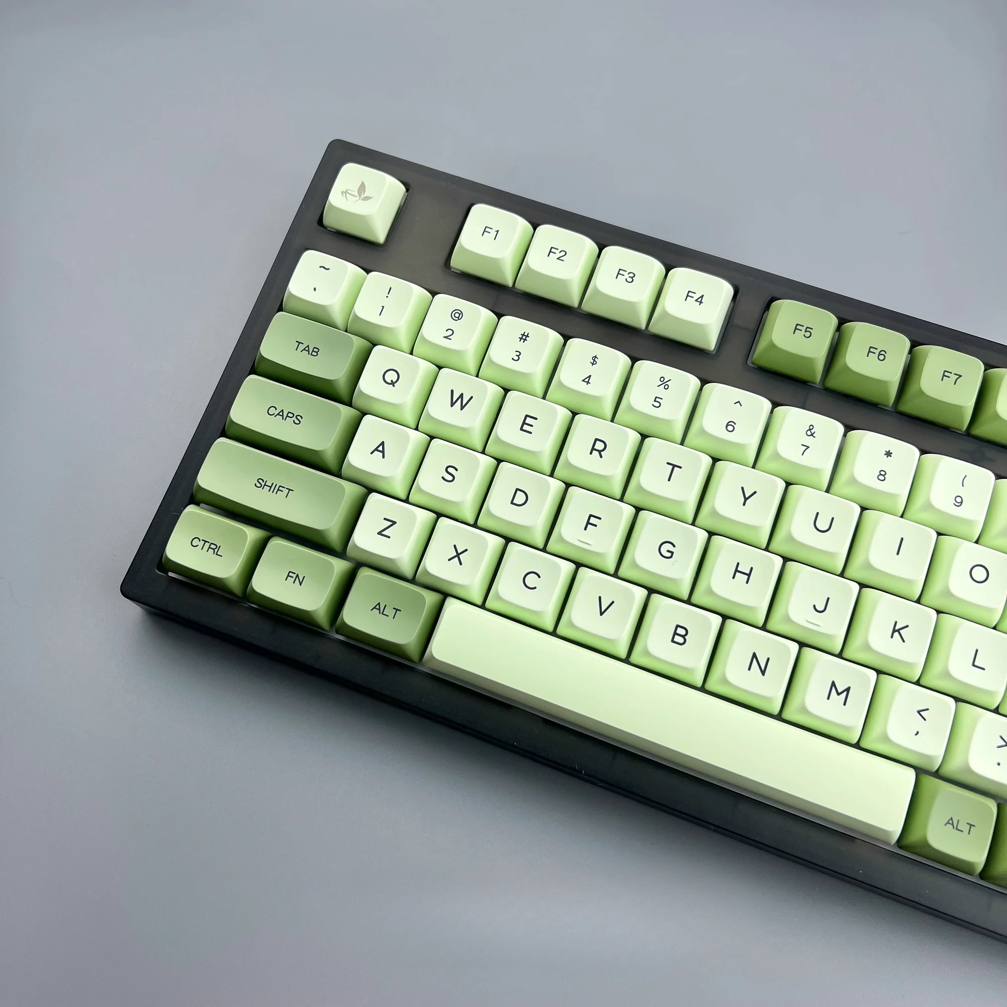 Mint Matcha Keycaps 124 keys xda61/64/68/78/87/980 ciy68