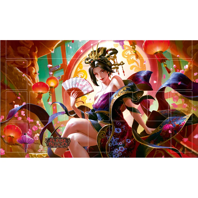 Anime Game Flesh and Blood TCG Accessory 600*350*2mm DIY Card