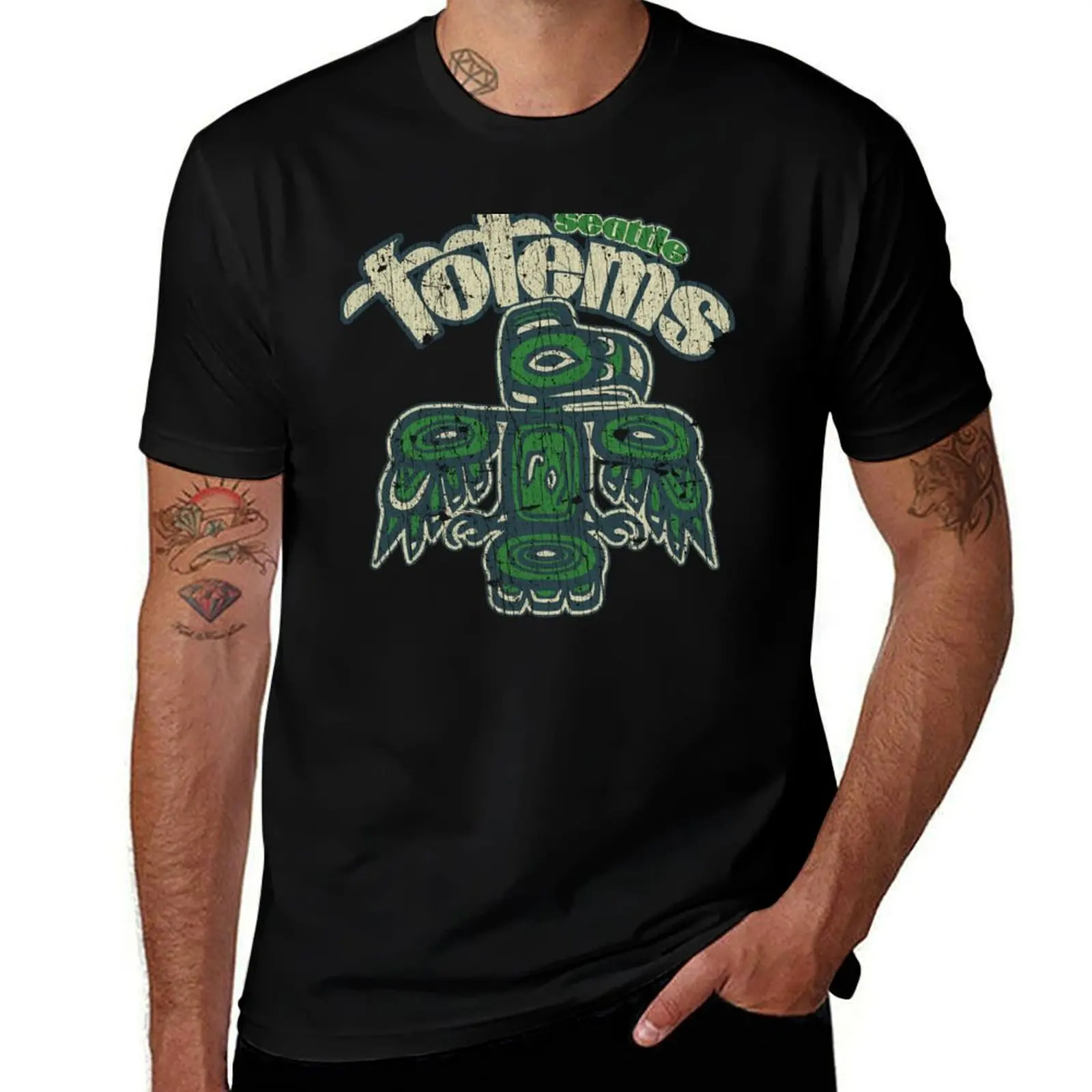 

t shirts custom t 1958 man t graphic print man shirt Totems Hockey for T-Shirt shirt Seattle
