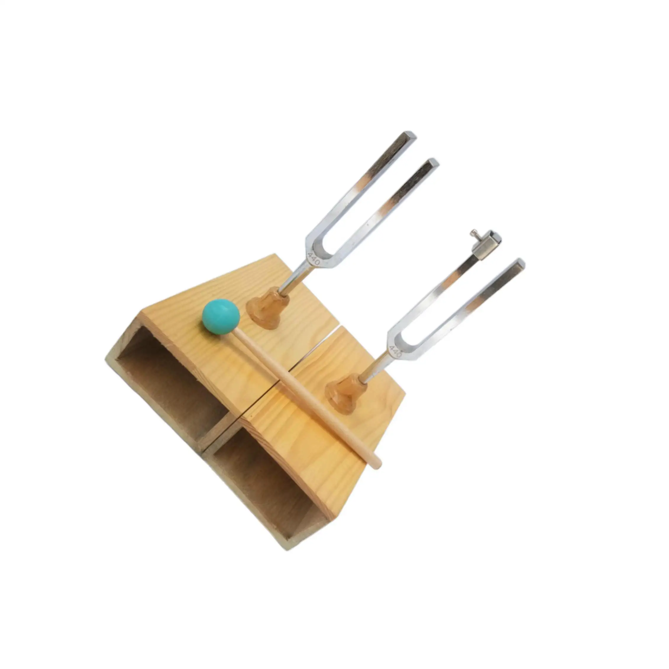 

Resonant Tuning Fork for lab Aluminum Alloy Teaching Aids Tuning Fork