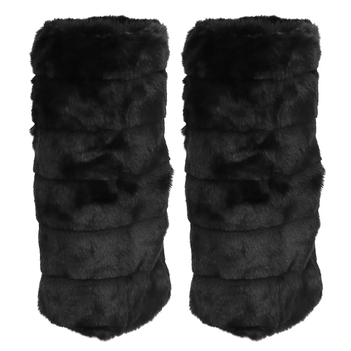 Long Foot Sock Super Boot Cuffs Leg Warmer for Ladies Charming Warmers Women's Faux Fur Muffs Rabbit