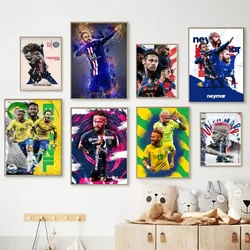 N-Neymar Football Star Poster No Framed Poster Club Bar  Poster Wall Art Canvas Painting Bedroom Study