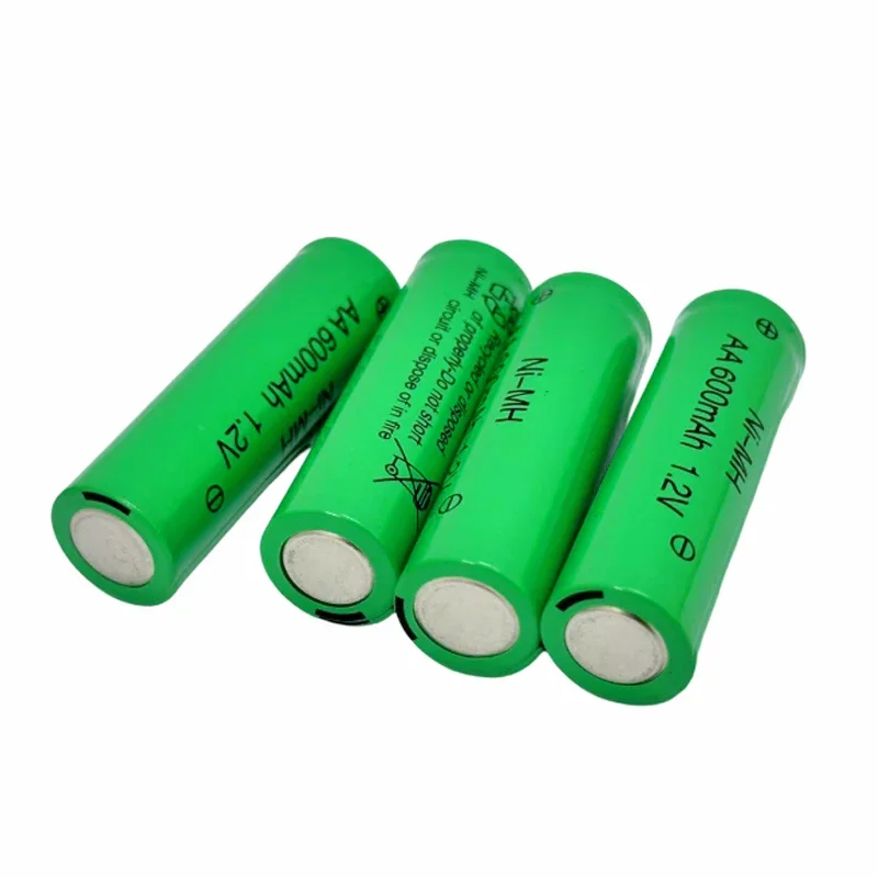 1-10p AA 600mAh 1.2V ni-mh بطارية قابلة للشحن للكاميرا ميكروفون مصباح يدوي التحكم عن بعد مشغل MP3/MP4 ماكينة حلاقة كهربائية #2