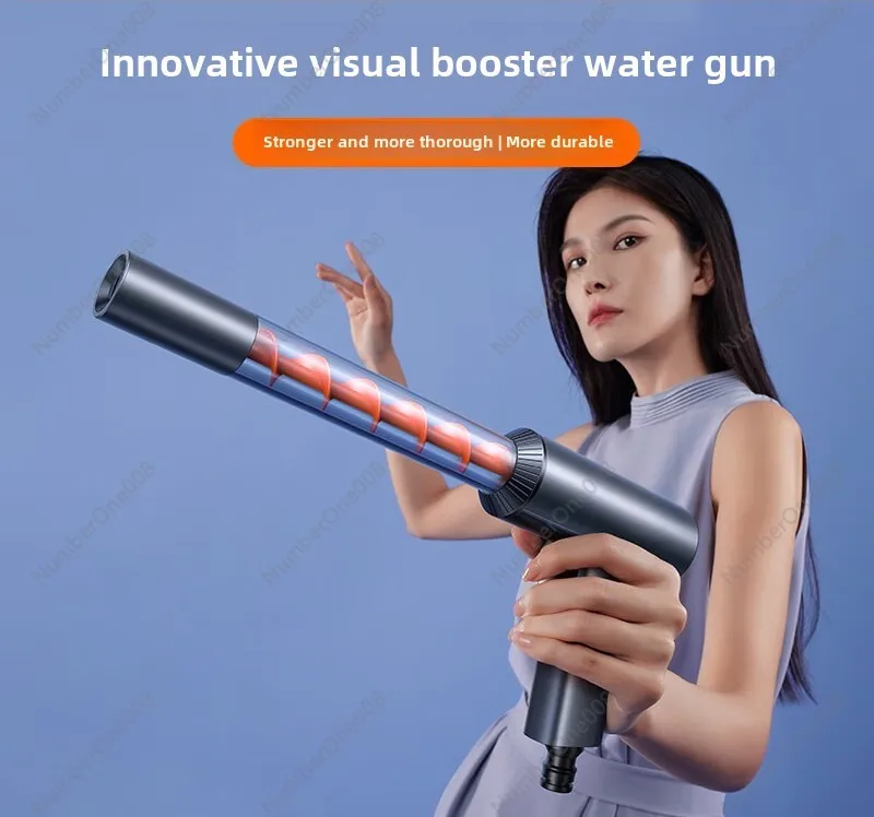 TORRAS Car Wash Water Gun Strong High Pressure Water Gun Car Wash Household Car Telescopic Pressurized Water Pipe New Product