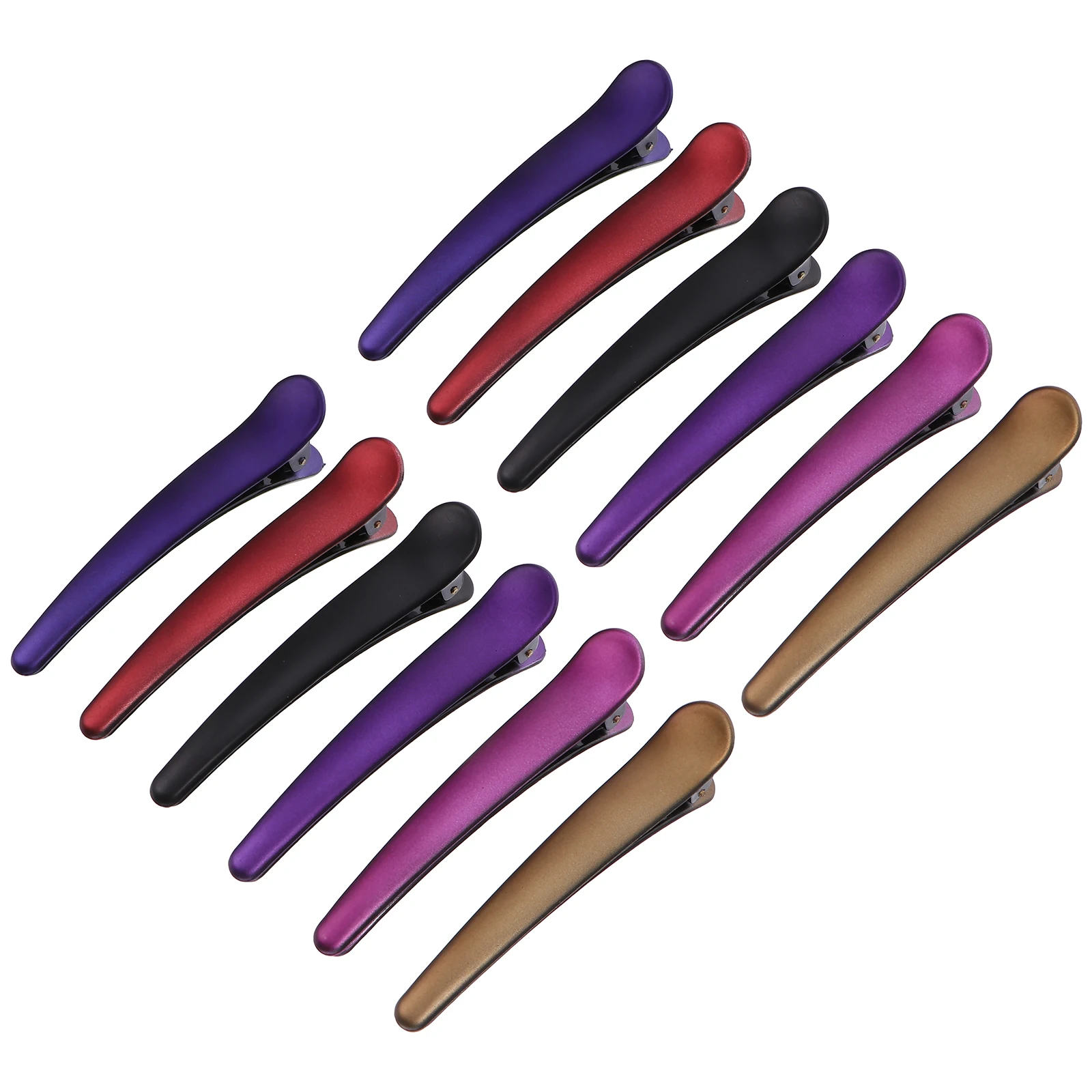 

Retro Acrylic Clips Set Lightweight Sturdy Duckbill Clips for Women Girls Stylish Barrettes Hair Accessories Perfect