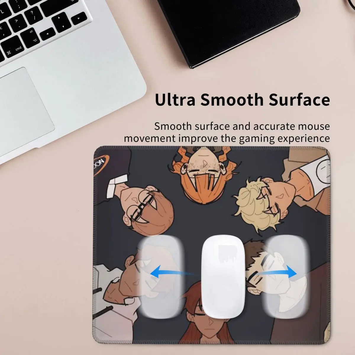 Alas Mouse Sekolah Bus Graveyard Alas Mouse Keyboard Komputer Alas Meja Laptop Gamer Alas Meja Aksesori Kantor