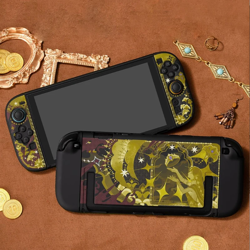 Taboo Crown Matte Hard Front Back Cover Crystal Shell Protector For Nintendo Switch 2 NS2 Joy-con Controller Protective Case