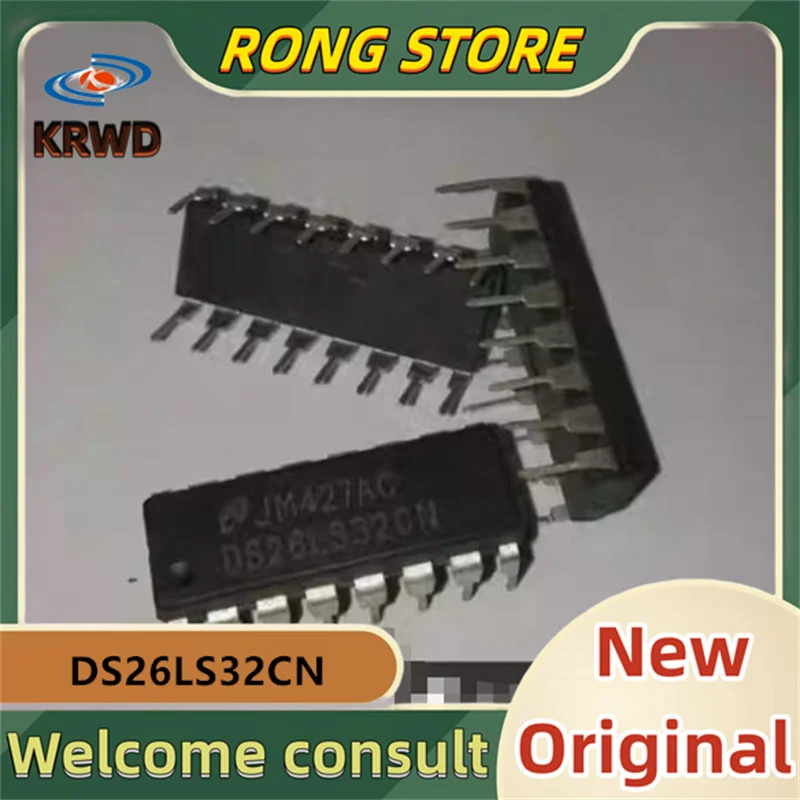 10PCS DS26LS32CN New original DS26LS32 26LS32 DIP16