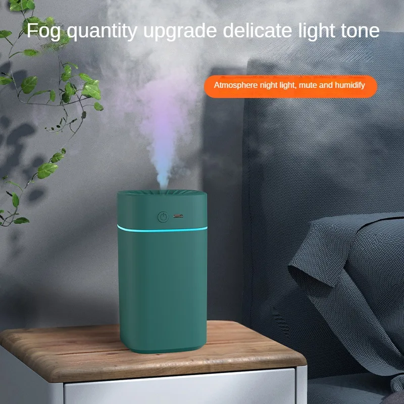 Humidifier Home Large Capacity Portable Colorful Office Heavy Fog Desktop and Car-Mounted Ambience Light Spray Used in Bedroom