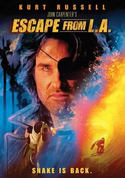 Escape from L.A.Movie Art Picture Print Silk Poster Living Room Decor Home Wall