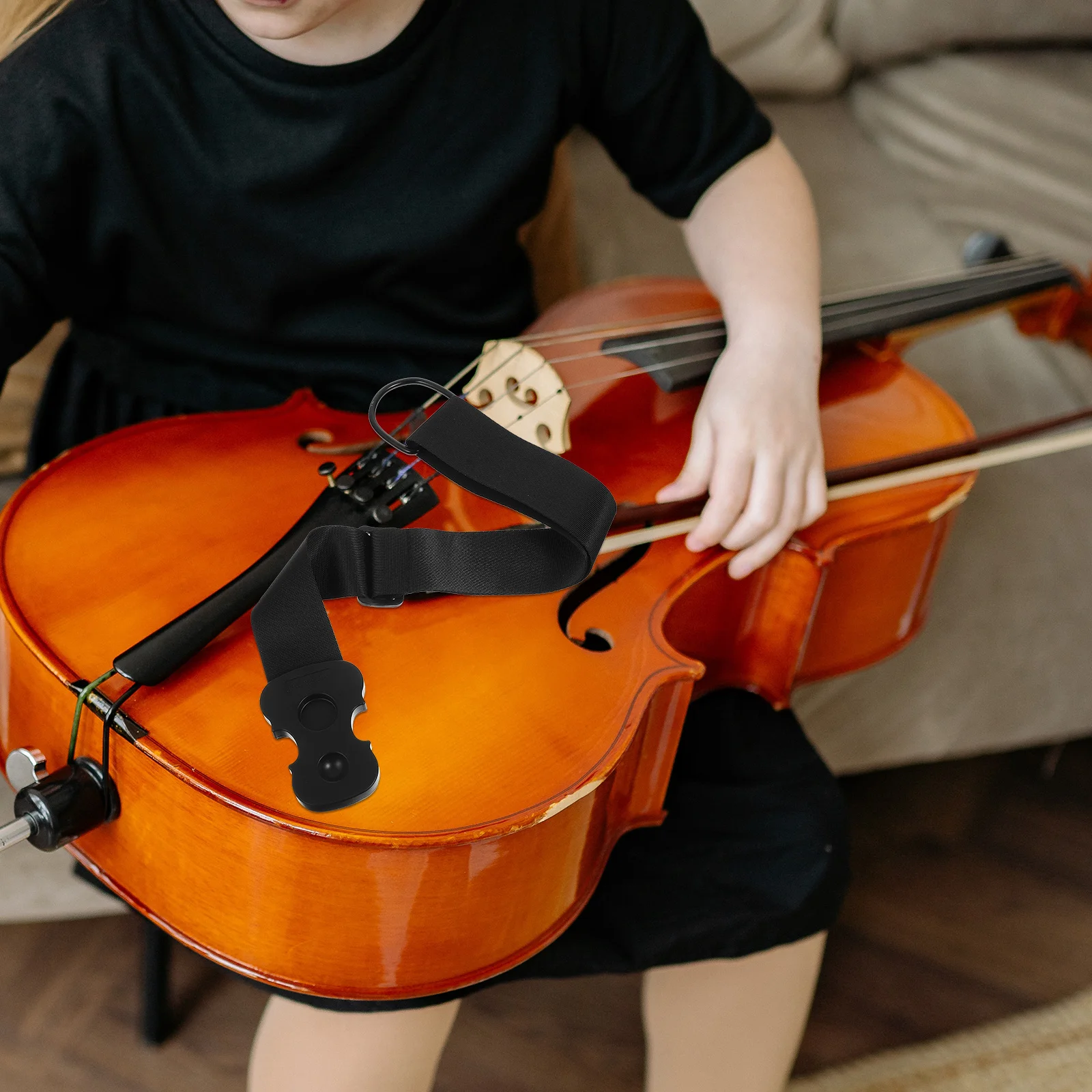 

Innovative Metal Cello End-Pin Stopper Non-Slip Anchor Rest Sturdy Portable Suitable for Different Angles Cello End-Pin Stopper